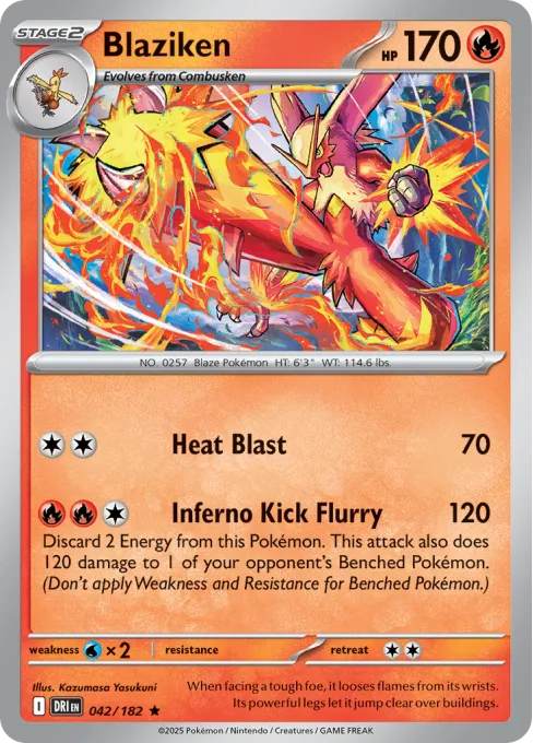 Blaziken - Reverse Holo