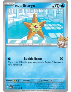 Misty's Staryu - Reverse Holo
