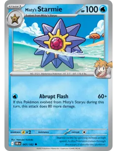 Misty's Starmie - Reverse Holo