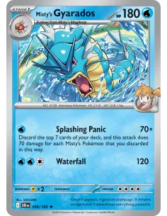 Misty's Gyarados - Reverse Holo
