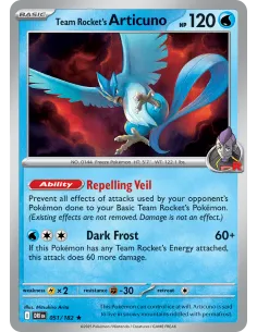 Team Rocket's Articuno - Reverse Holo