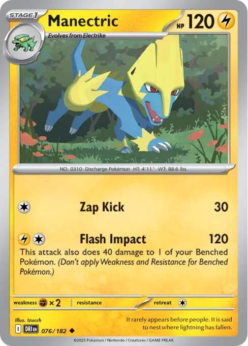 Manectric - Reverse Holo