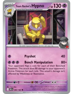 Team Rocket's Hypno - Reverse Holo