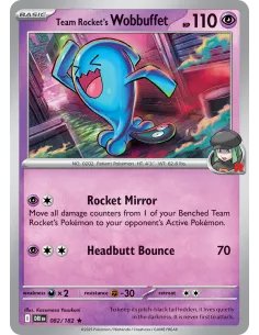 Team Rocket's Wobbuffet - Reverse Holo