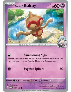 Steven's Baltoy - Reverse Holo