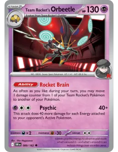 Team Rocket's Orbeetle - Reverse Holo