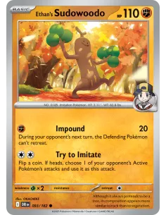 Ethan's Sudowoodo - Reverse Holo