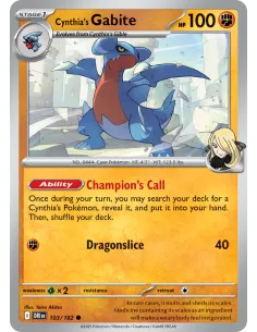 Cynthia's Gabite - Reverse Holo