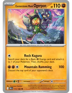 Cornerstone Mask Ogerpon - Reverse Holo