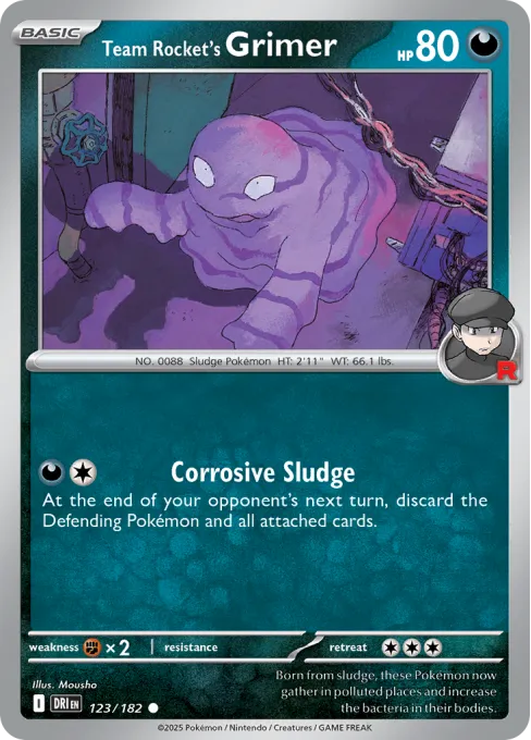 Team Rocket's Grimer - Reverse Holo