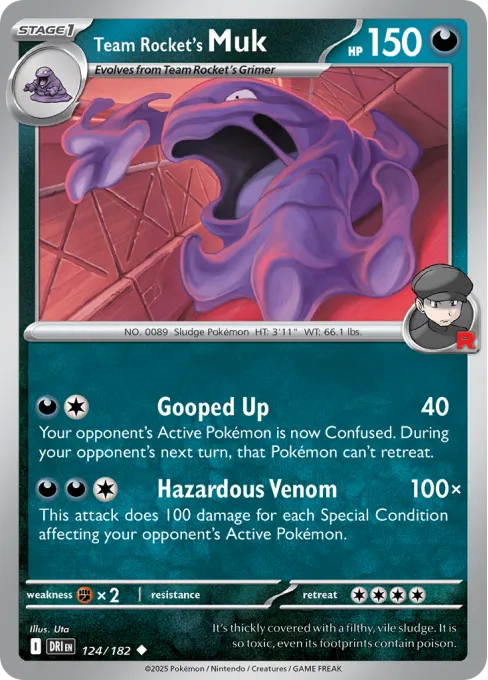 Team Rocket's Muk - Reverse Holo