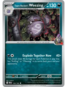 Team Rocket's Weezing - Reverse Holo