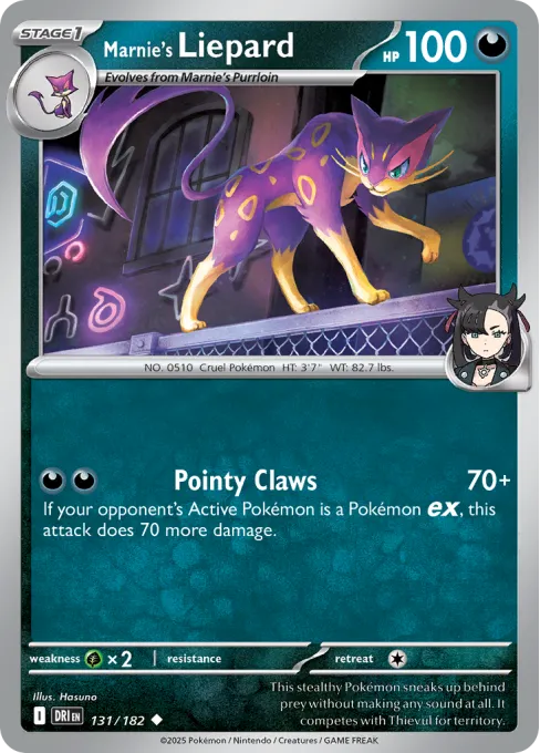 Marnie's Liepard - Reverse Holo