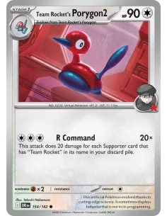 Team Rocket's Porygon2 - Reverse Holo