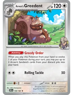 Arven's Greedent - Reverse Holo