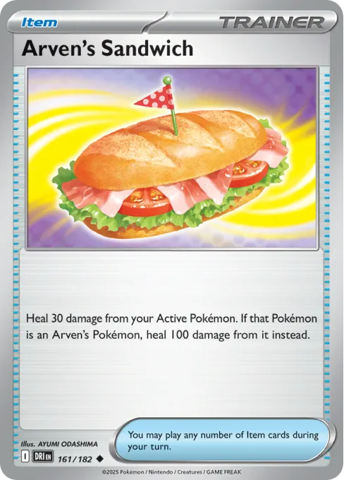 Arven's Sandwich - Reverse Holo