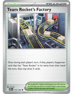 Team Rocket's Factory - Reverse Holo