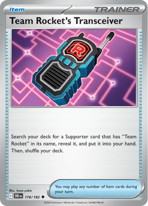 Team Rocket's Transceiver - Reverse Holo