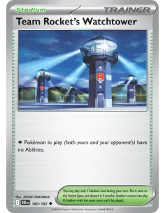 Team Rocket's Watchtower - Reverse Holo
