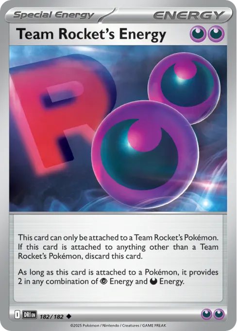 Team Rocket's Energy - Reverse Holo