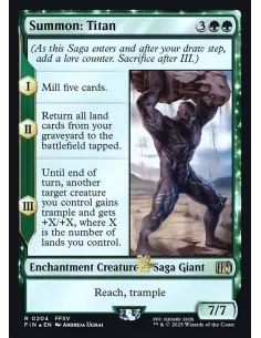 Summon: Titan - Foil