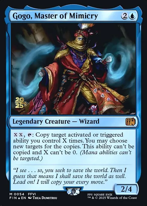 Gogo, Master of Mimicry - Foil