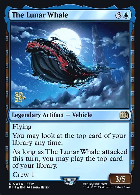 The Lunar Whale - Foil