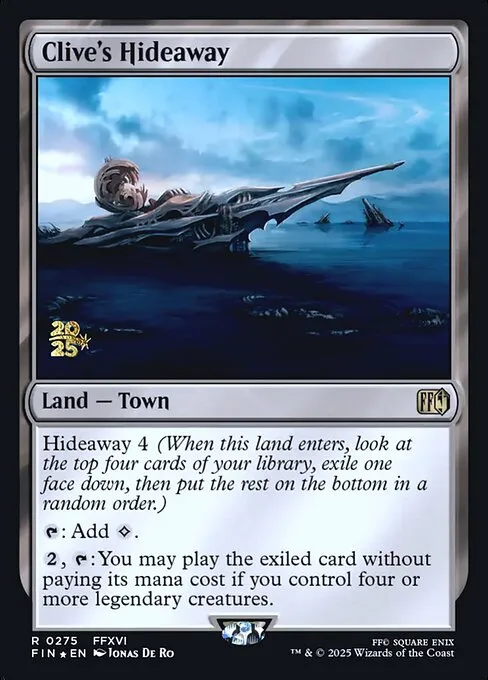 Clive's Hideaway - Foil