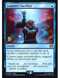 Louisoix's Sacrifice - Foil