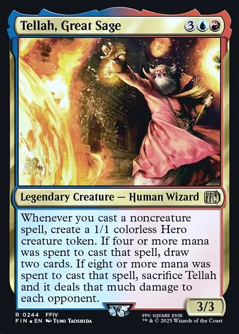 Tellah, Great Sage - Foil