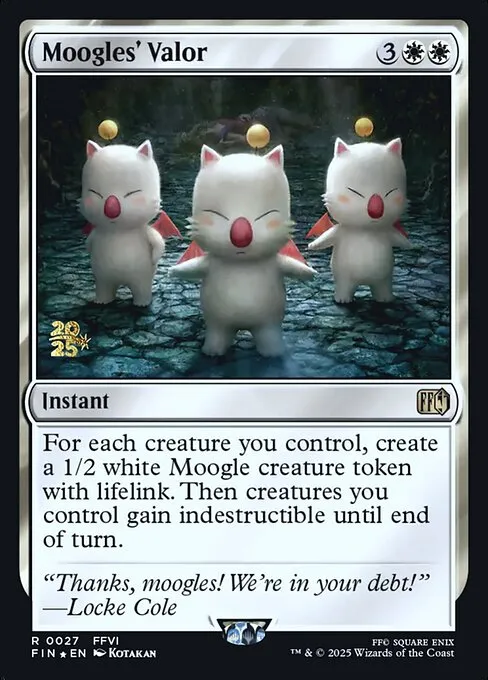 Moogles' Valor - Foil