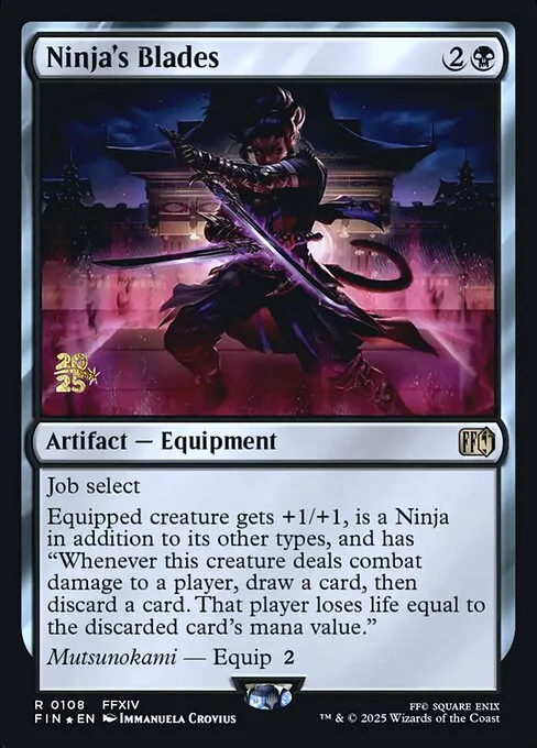Ninja's Blades - Foil