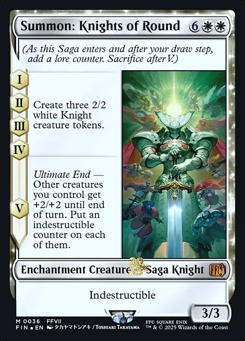 Summon: Knights of Round - Foil