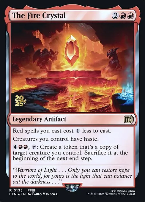 The Fire Crystal - Foil