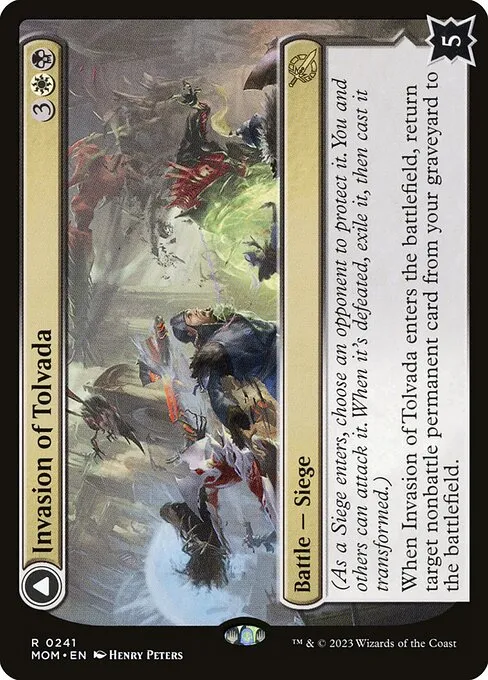 Invasion of Tolvada // The Broken Sky - Foil
