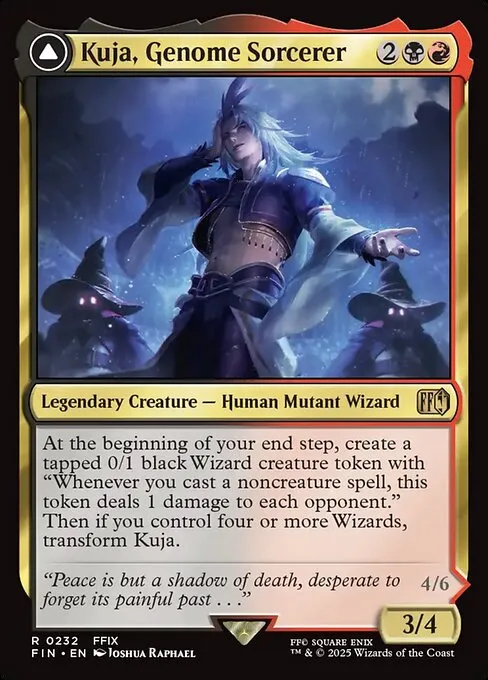 Kuja, Genome Sorcerer // Trance Kuja, Fate Defied - Foil