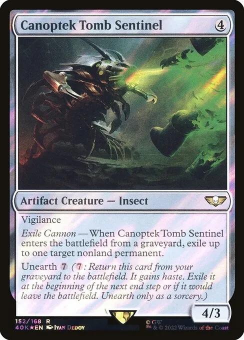Canoptek Tomb Sentinel - Foil