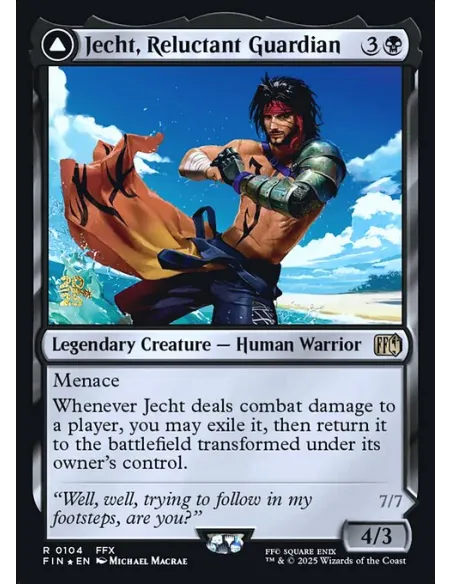 Jecht, Reluctant Guardian // Braska's Final Aeon - Foil