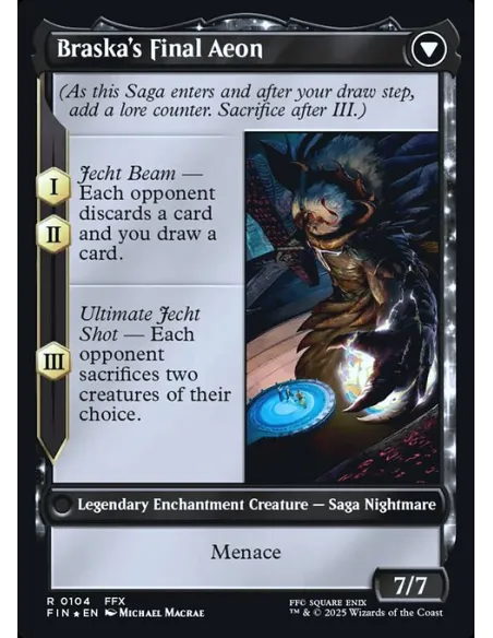 Jecht, Reluctant Guardian // Braska's Final Aeon - Foil