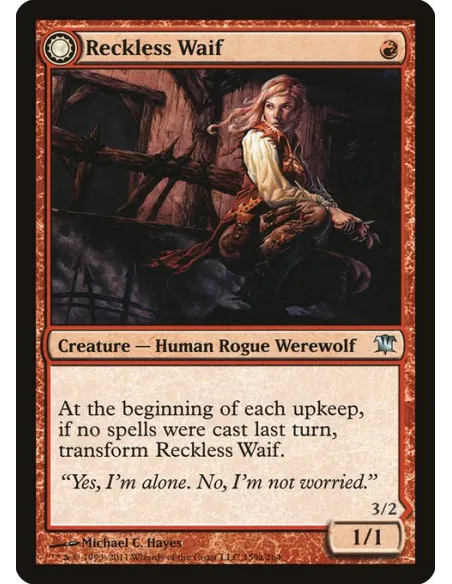 Reckless Waif // Merciless Predator - Foil