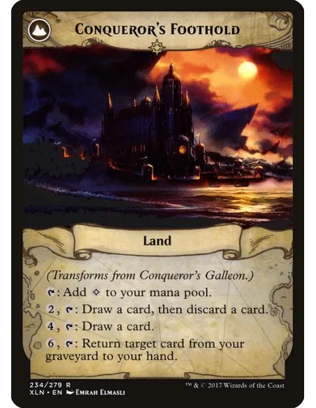 Conqueror's Galleon // Conqueror's Foothold