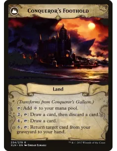 Conqueror's Galleon // Conqueror's Foothold - Foil 2