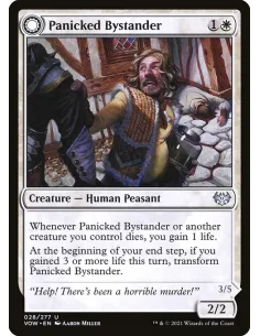 Panicked Bystander // Cackling Culprit - Foil