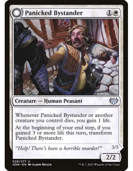 Panicked Bystander // Cackling Culprit - Foil