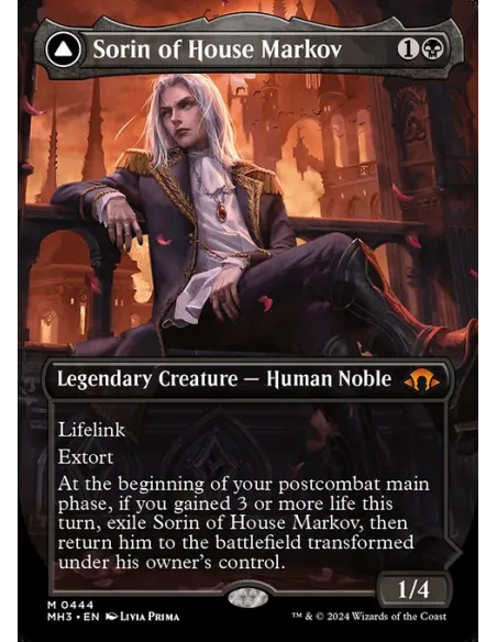 Sorin of House Markov // Sorin, Ravenous Neonate - Foil