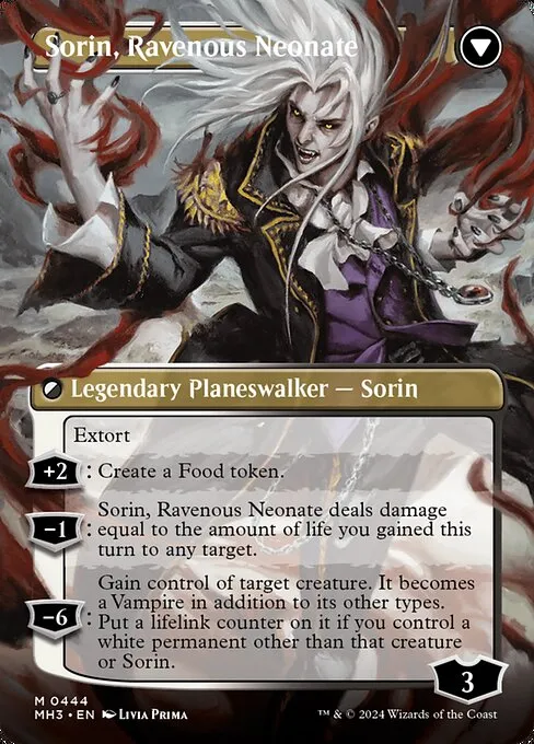 Sorin of House Markov // Sorin, Ravenous Neonate - Foil