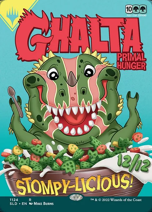 Ghalta, Primal Hunger // Ghalta, Primal Hunger - Foil