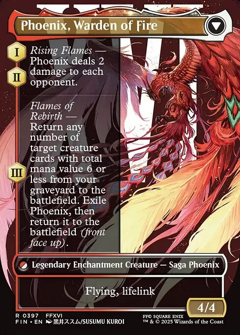 Joshua, Phoenix's Dominant // Phoenix, Warden of Fire - Foil