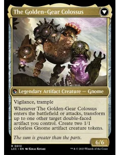 Tetzin, Gnome Champion // The Golden-Gear Colossus - Foil 2