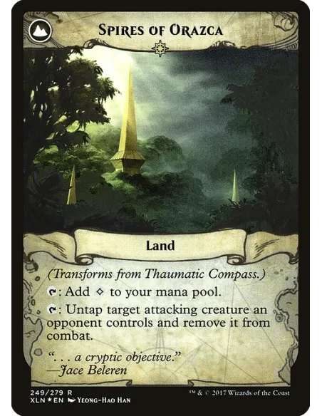 Thaumatic Compass // Spires of Orazca - Foil